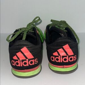 Adidas for mens Black and Neon Green Sneakers